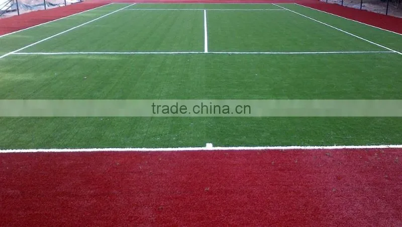 10mm artificial grass for tennis court with 8 years warranty