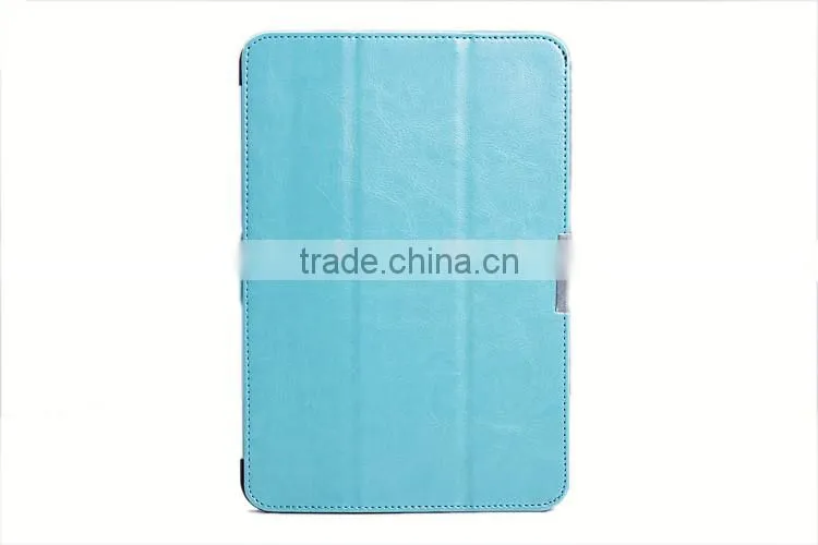Factory crazy horse pattern PU leather for kindle fire HD 8.9 case leather , case for kindle Fire 8.9 cover