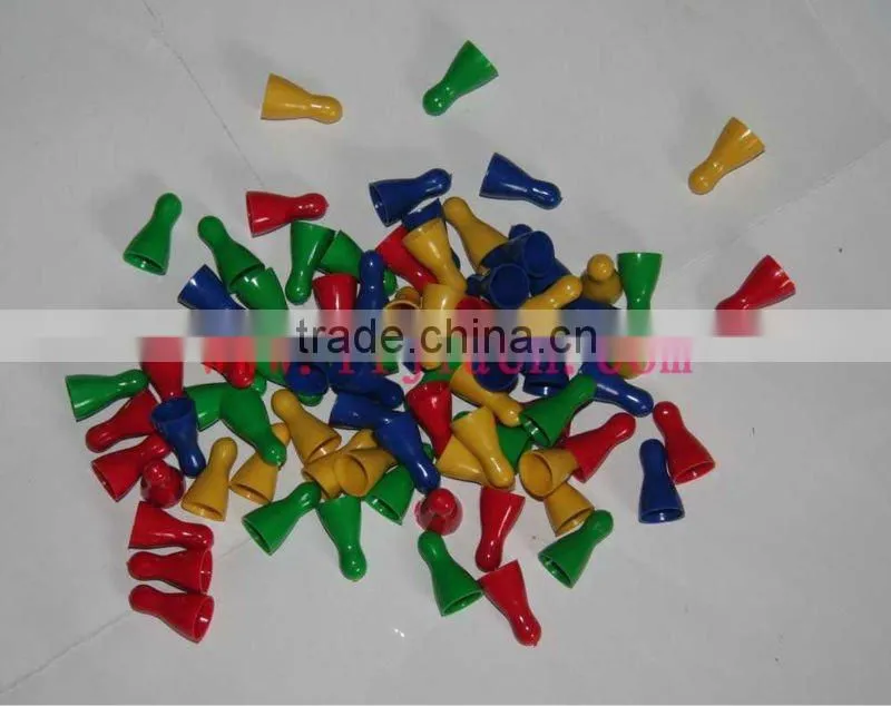 Pig wood game pieces