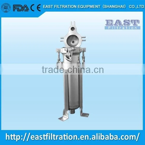 HTF SS304 SS316 Stainless Steel Single Bagdrinking water filter