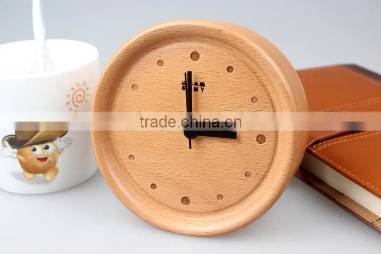 Shanshui custom wooden desktop clock, DRZ003