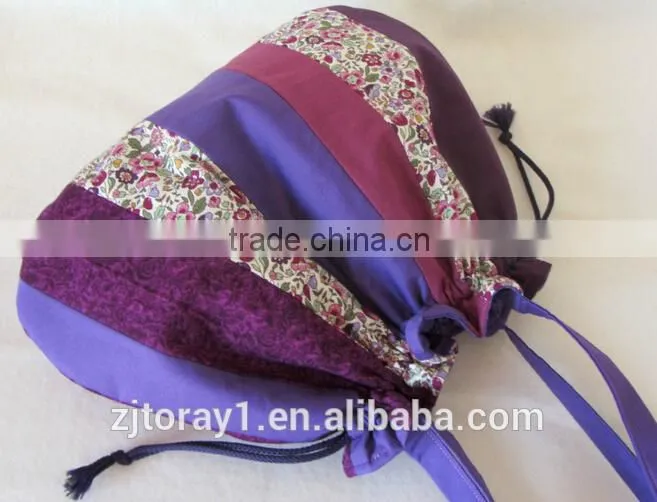 Beautiful Cotton Bag Drawstring Pouch Bag Wholesale