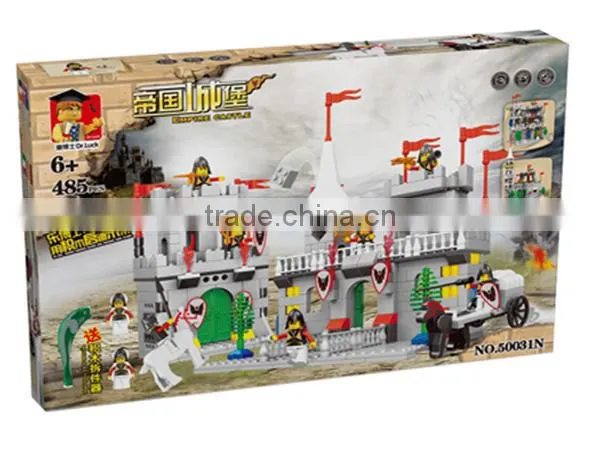 Factory outlet Empire Castle plastic Block Toy Set