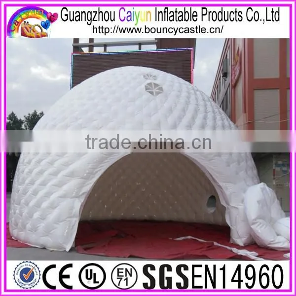 White Circle Inflatable Tent Outdoor Equipment