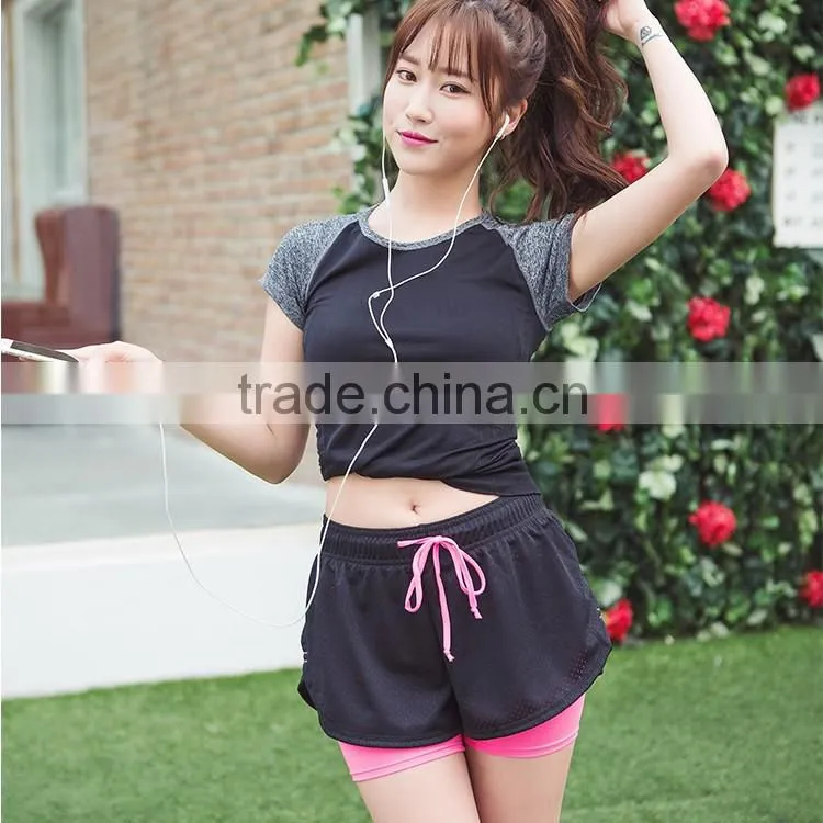 hot sale printed cotton/polyester cheap casual sports short pants for women,hot short pants for women
