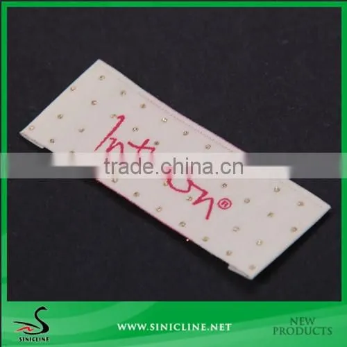 Sinicline Design custom shirt woven label