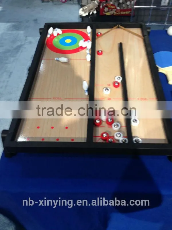 Hot selling 3-in-1 Table Game with Table Tennis,Bowning,Shuffleboard