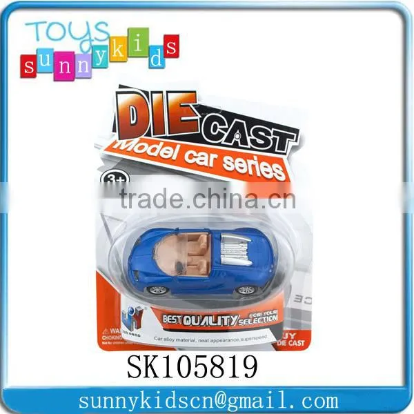 Die cast model car metal pull back toy car
