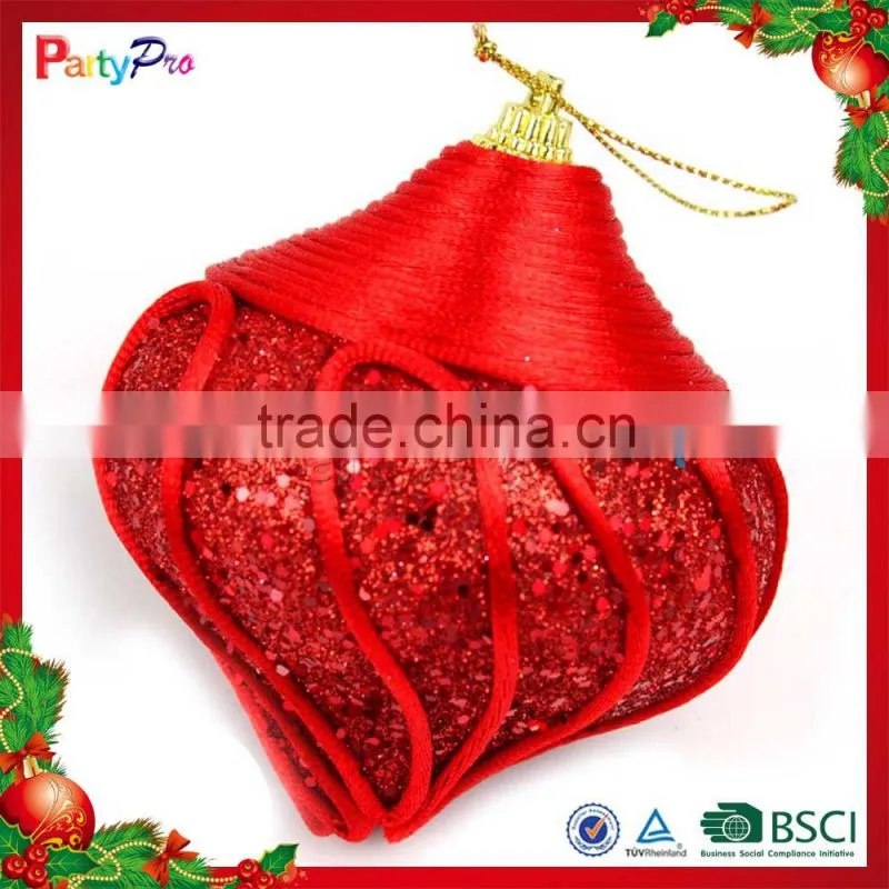 Partypro 2015 New Designs Various Shape Colorful Big Plastic Christmas Ball