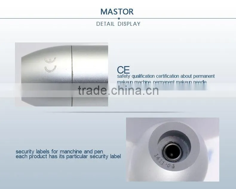 Mastor needle permanent makeup sets tattoo machine