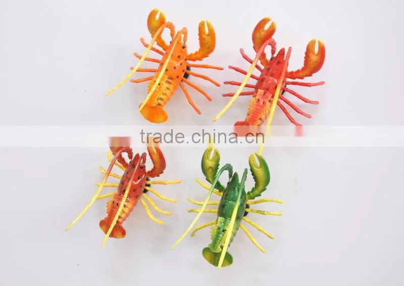 4 inch Animal Plastic Lobster Business Souvenir Custom Design Gifts