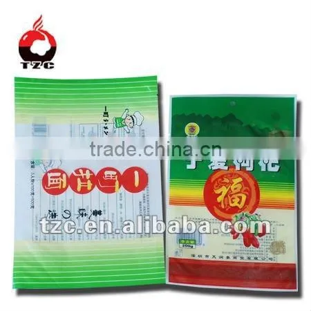 three edges sealing bag for preserved fruit packaging