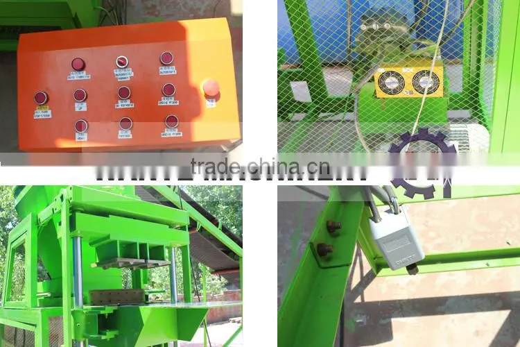 WANTE MACHINERY universal and fully automatic interlocking block molding machine WT2-10