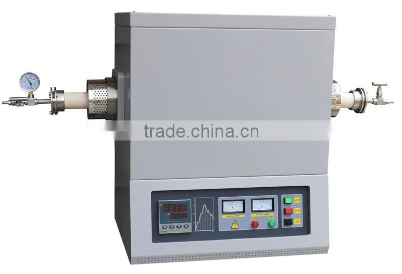 Laboratory 1600 C PID automatic control High temperature Heating Tubular Furnace
