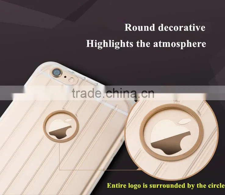 For iphone 6/plus Style case cover, Luggage TPU material