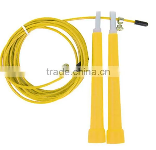 Stainless steel wire jump rope professional for sale