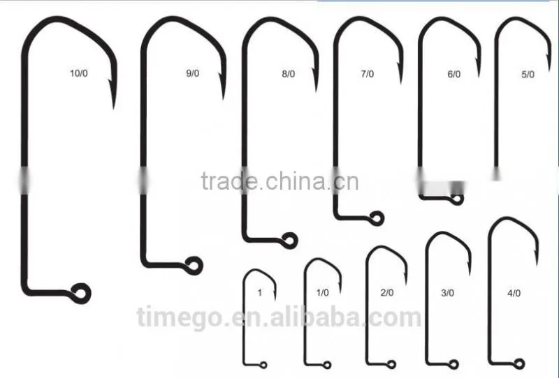 Chinese manufacturers Carbon Steel Fishhooks