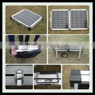 Portable solar panel for travelling