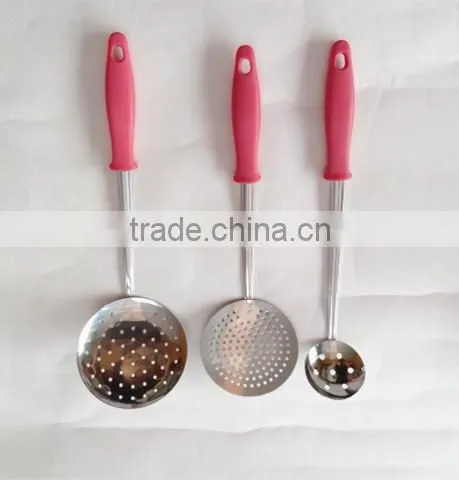 cheap price Stainless Steel Cooking Tools With plastic Handle