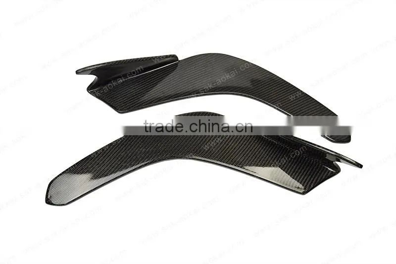 Universal Car Body Kit Carbon Fiber Front Lip Splitters Bumper