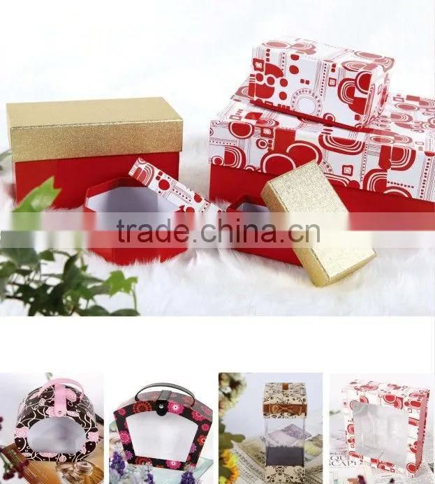 Pink fabric Cosmetic Box from China