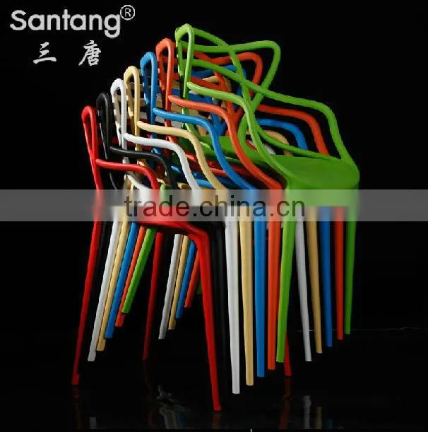 fashion new design chair/Plastic Chair/ dinning chair/leisure chair full PP Silla 1737