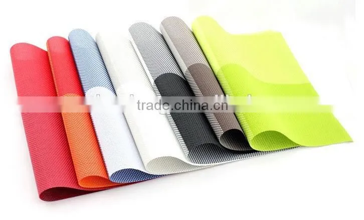 placemat pvc placemat plastic placemat