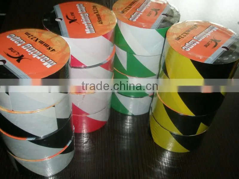 High Tack Waterproof Black and White Floor Tape