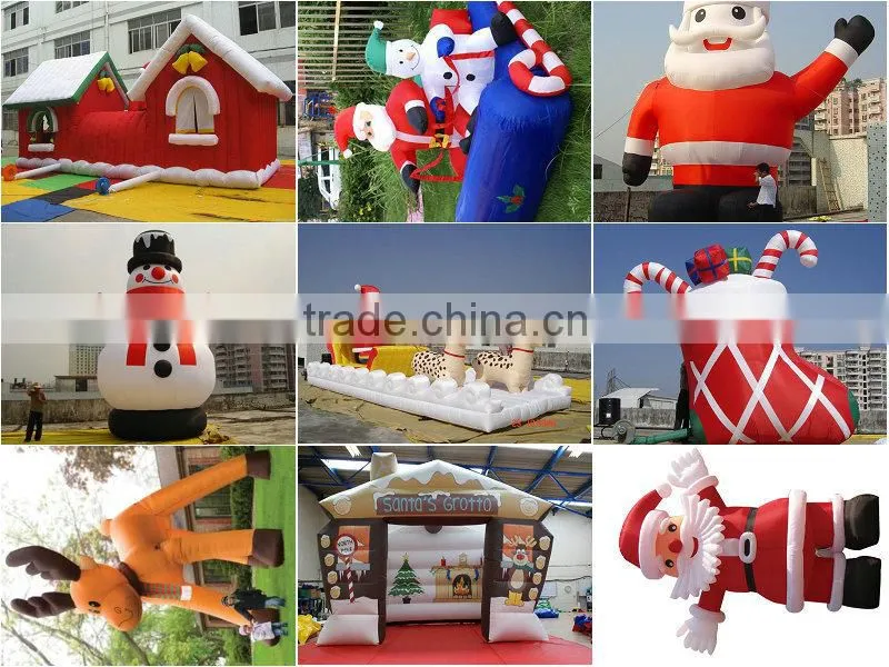 big inflatable santa clause,hot sale inflatable christmas for kids