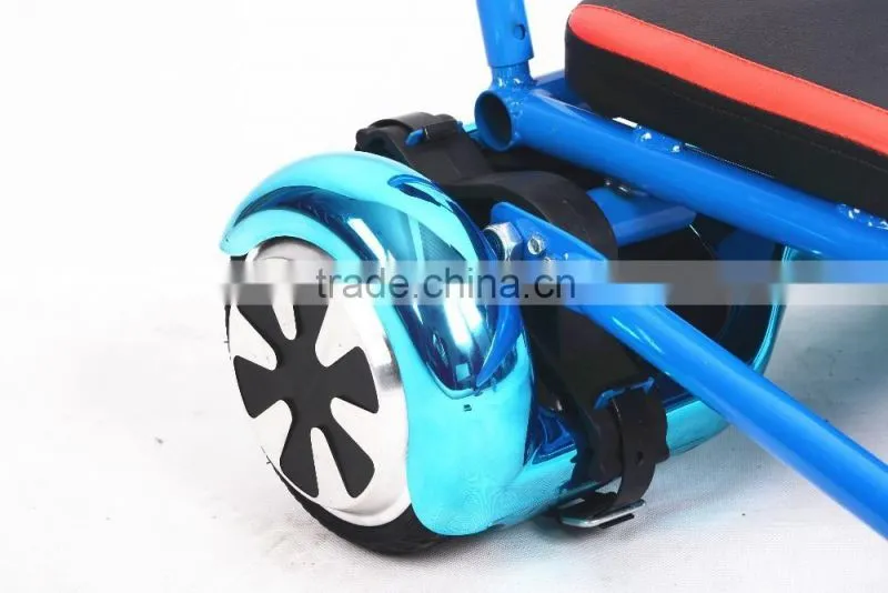 2016 adjustable seat hoverkart for two wheels self balance scooter hoverboard go kart Sitting Chair