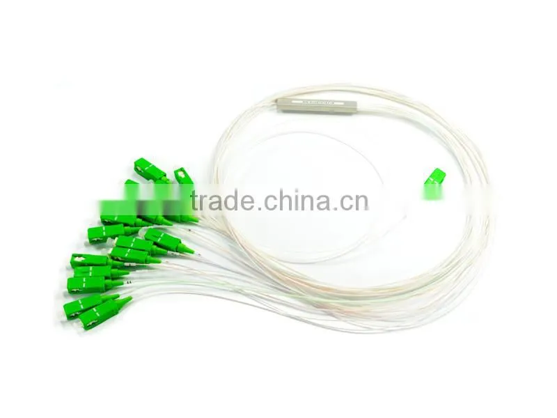 Free sample blockless 0.9mm 1M SC APC 1x32 PLC splitter