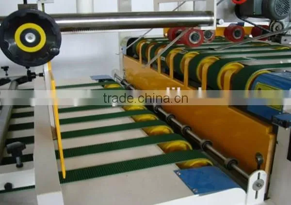 Semi Automatic Cardboard Box Folding Gluing Machine