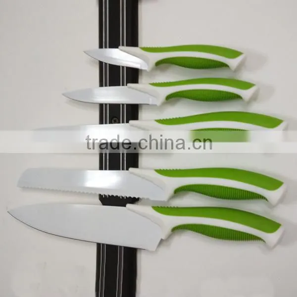 Plastic handle kitchen knife