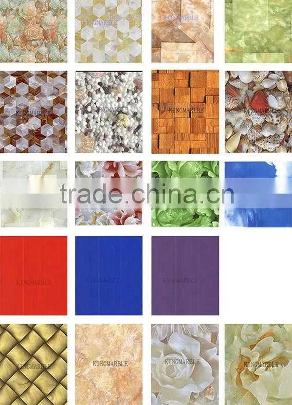 interior and exterior decorative material artificial marble stone price for wall