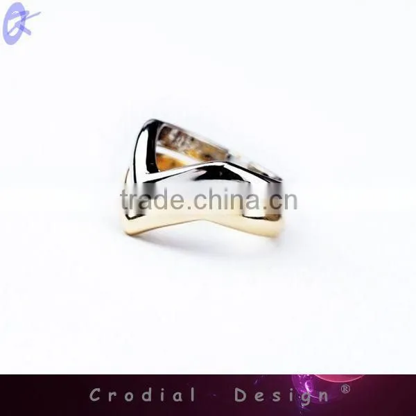 2014 Wholesale Cheap Fashionable Jewelry Alloy 18K Rings Fashion Ring Jewelry For Young People