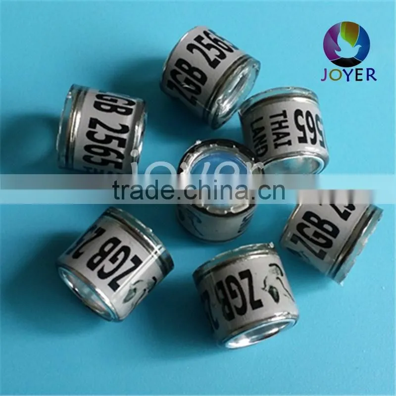pigeon leg bands for sale bague de pigeon,bande de jambe de pigeon, pigeon bague de pied