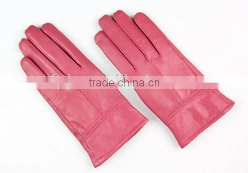 leather glove in european size