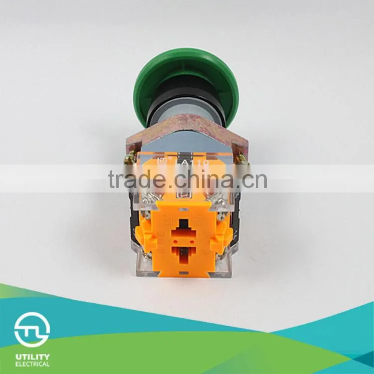 LA110-A1-10M instantaneous and self-locking type mushroom push button switches