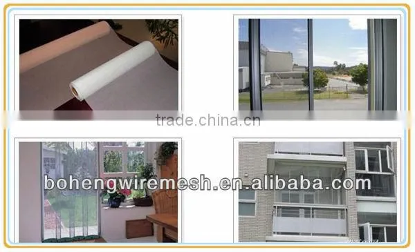 PVC coated unbreakable fiberglass insect screen