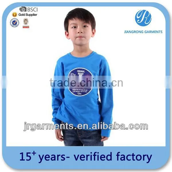 CVC 80%cotton/20%polyester t-shirt silk screen printed tshirt childrens t shirt