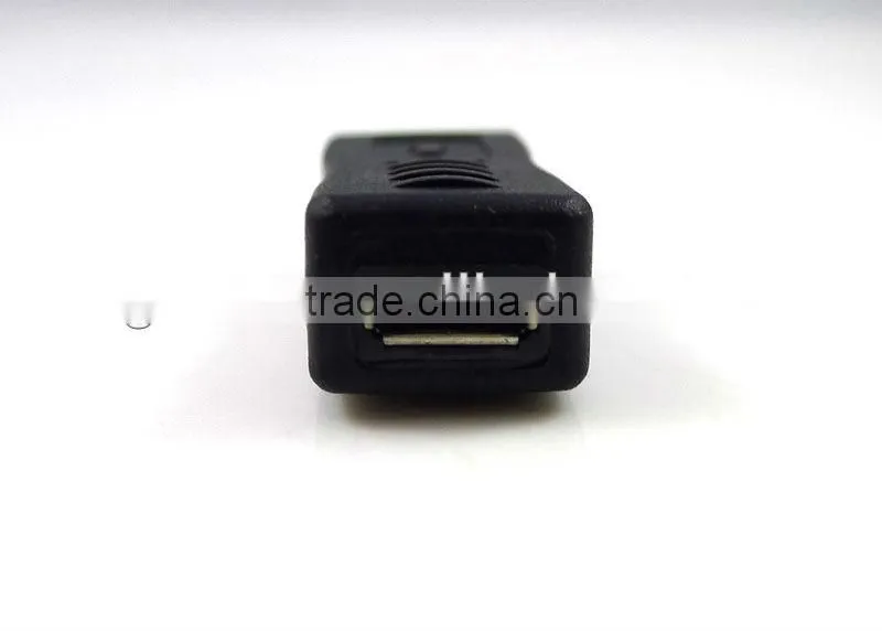 Connector Converter USB 2.0 Micro-B Female to Mini-B Male 5-Pins