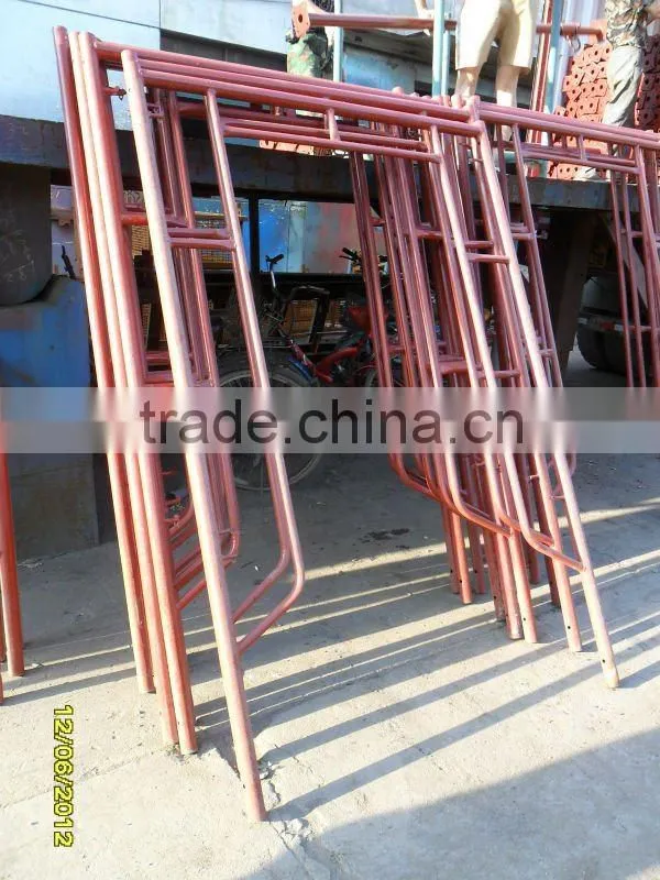 H-Frame Scaffolding used in construction