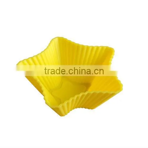 Hot Wholesale Star Shaped Silicone Cake Mould for Baking