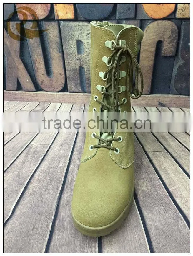 high quality men dress fashion military army combat boots