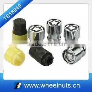 Socket key wheel confidential nut