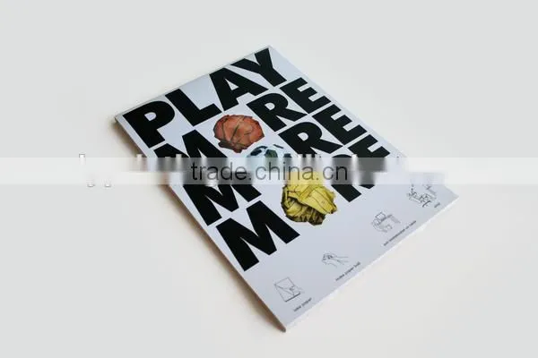 Offset printing custom softcover book printing