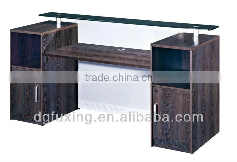 Salon reception desk T12-006 with modern design
