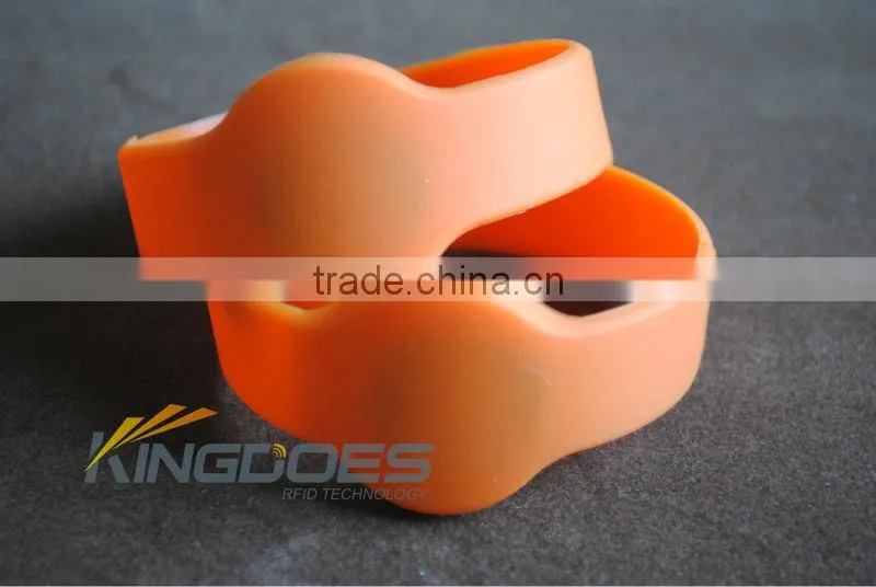 Custom Silicone Wristband Different Color 13.56KHz