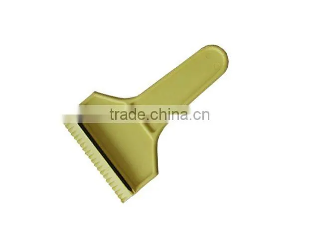 promotional hand plastic PS car ice scraper car snow brush