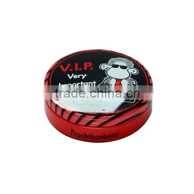 2016 Chinese New Year Unique design small gift tin box metal candy sweets mints tin box